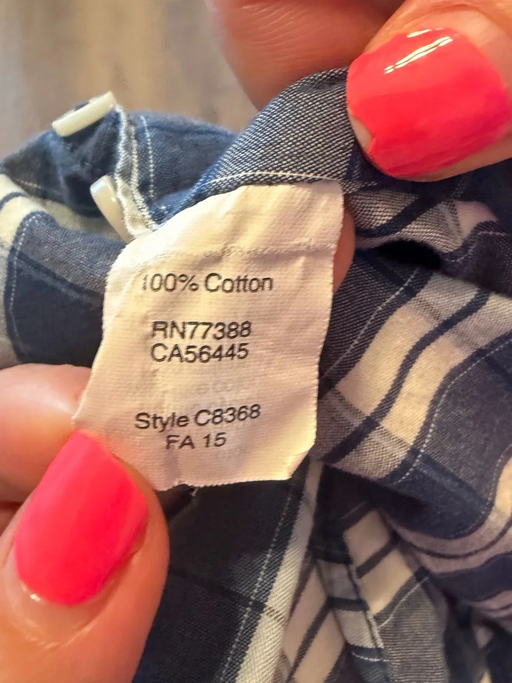 J.Crew Men’s Medium Blue Plaid 100% Cotton Button Down Shirt Preppy